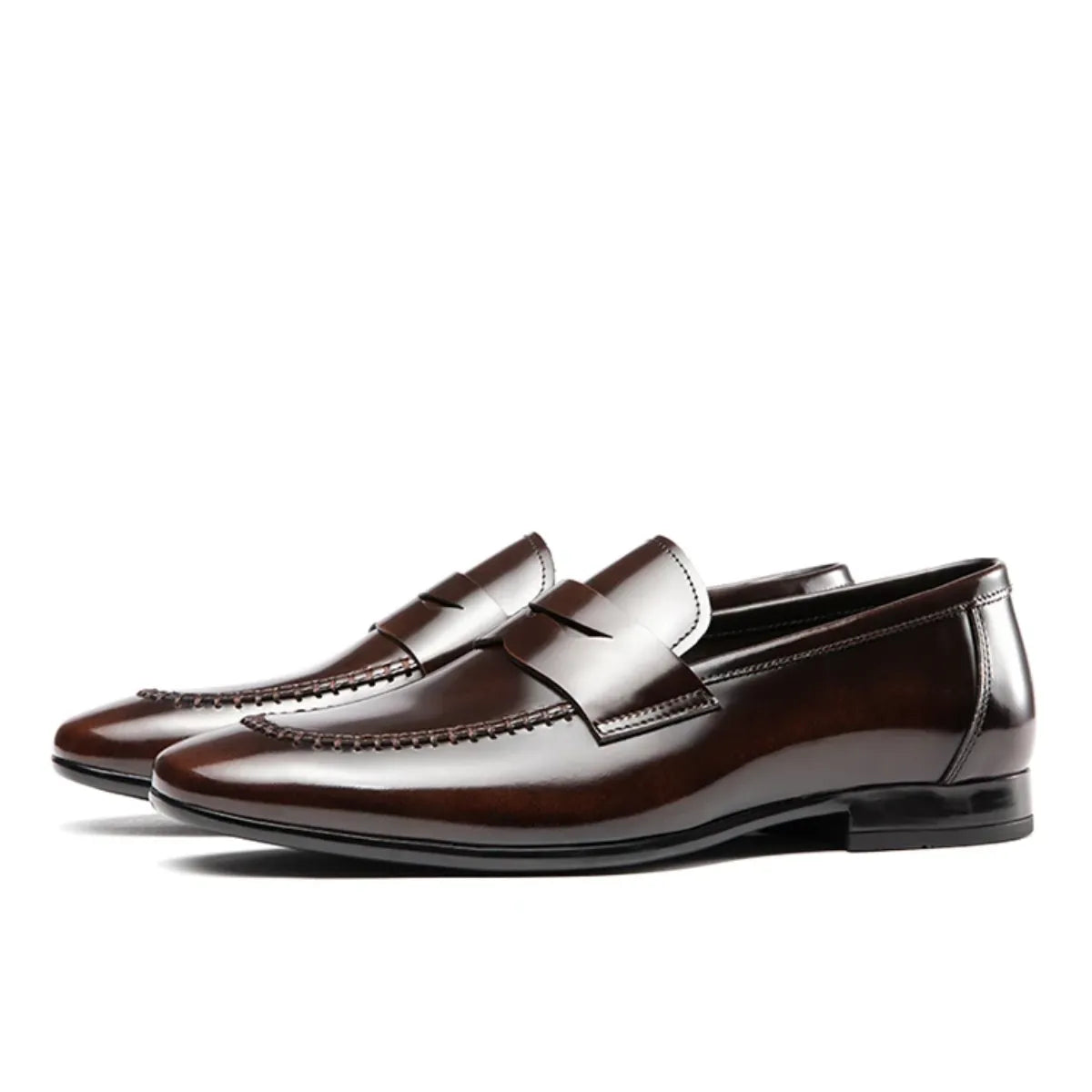 Penny Loafer Leather Shoes